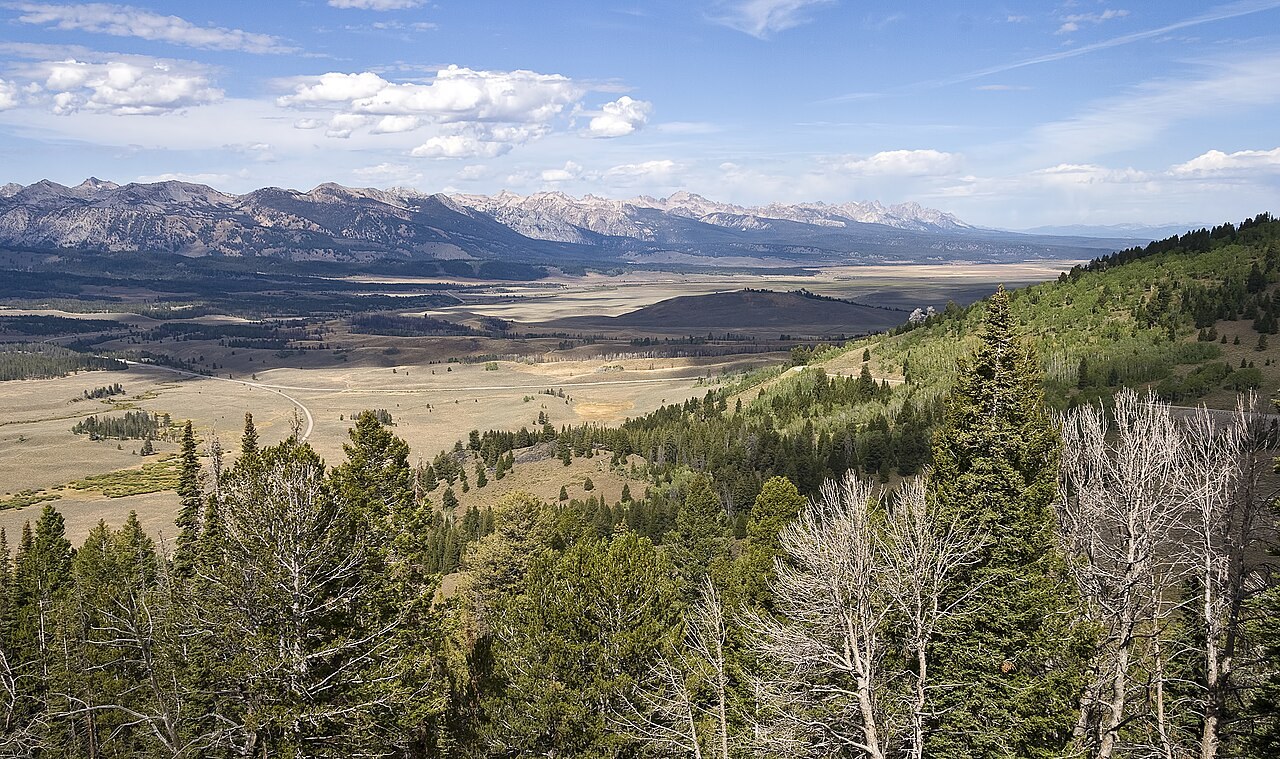 Regional scenery in Idaho; not a campground photo